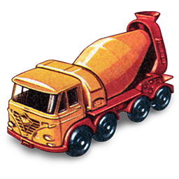 Foden Concrete Truck Icon 256x256 png